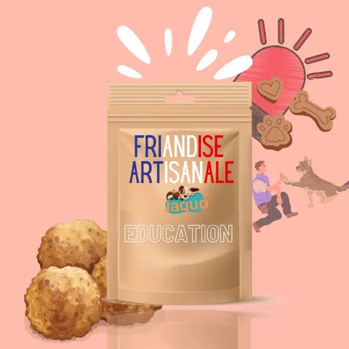 Friandises artisanales pour éduquer son chien croquettes semi humide