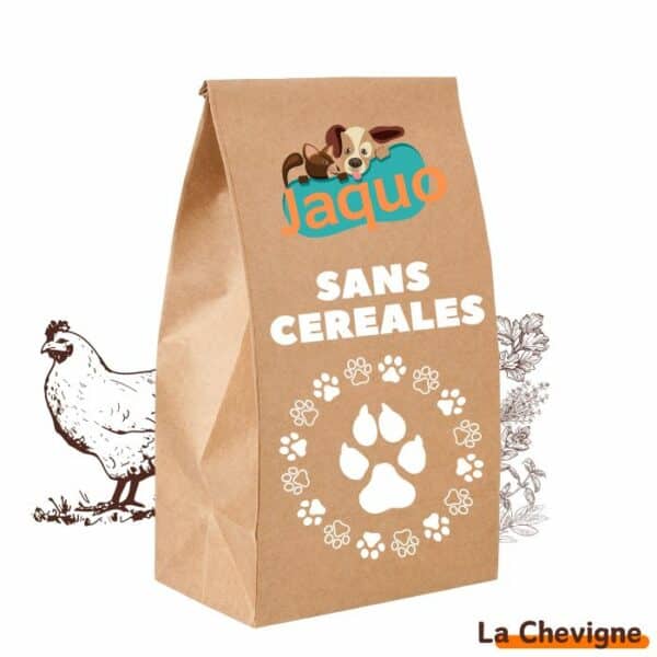 Croquettes sans céréales au poulet pour chien