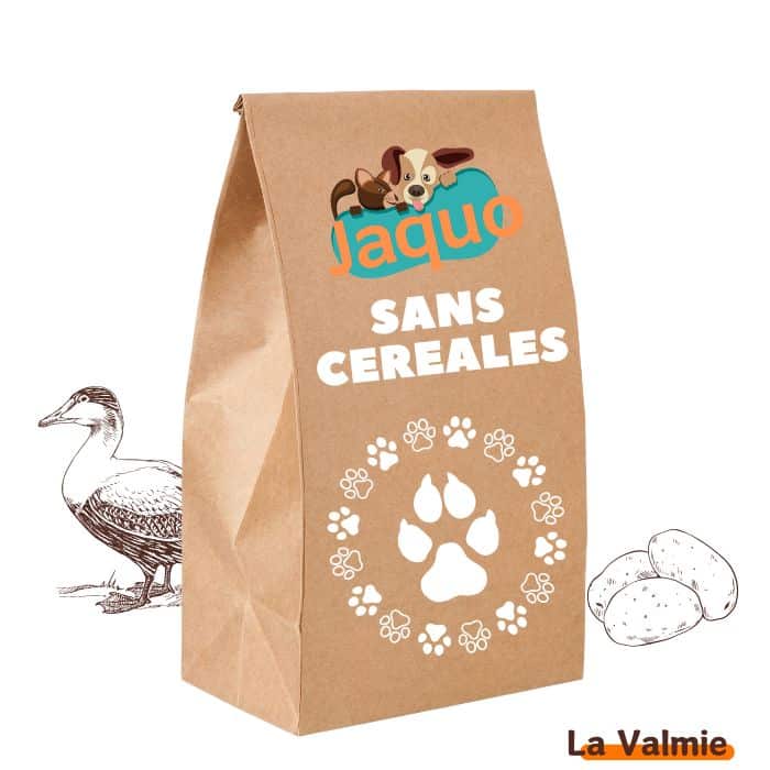 Croquette chien sans céréales au canard et pommes de terre la valmie