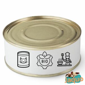 Terrine pour Chat 100% BIO - Volaille Aux Légumes - 100g