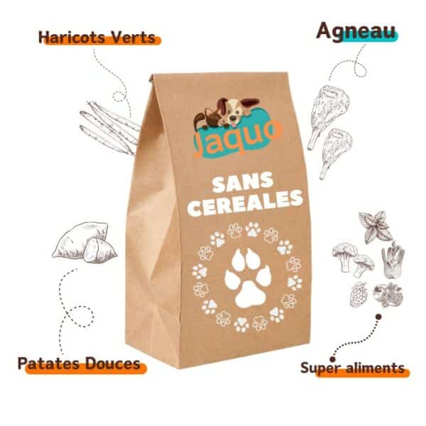 composition recette agneau sans céréales pour chien