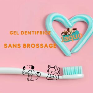 Gel Dentifrice sans brossage Chien et Chat goût foie