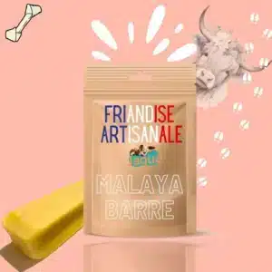 Friandise mastication artisanale chien Malaya barre - fromage de YAK