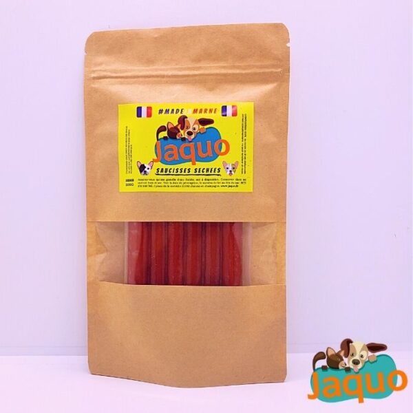 farandole de saucisse - friandise pour chien jaquo