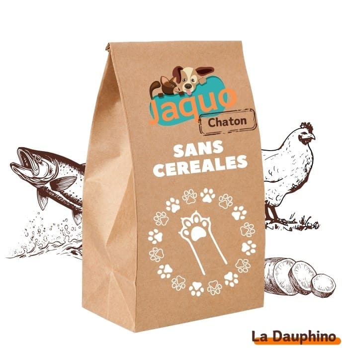Croquettes locales chaton sans céréales la dauphino