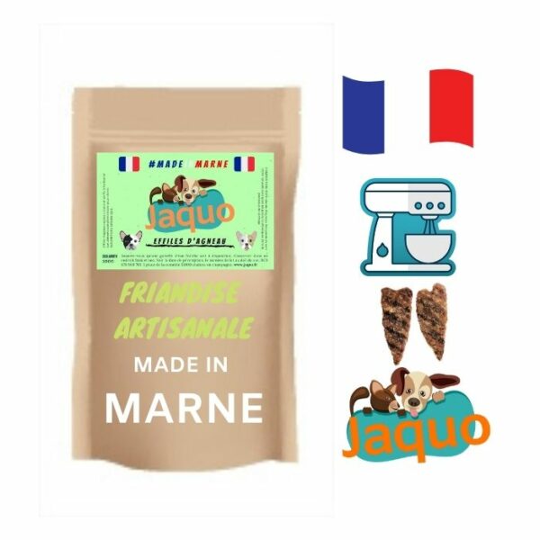 Friandise Artisanale pour Chien Effilés d'agneau