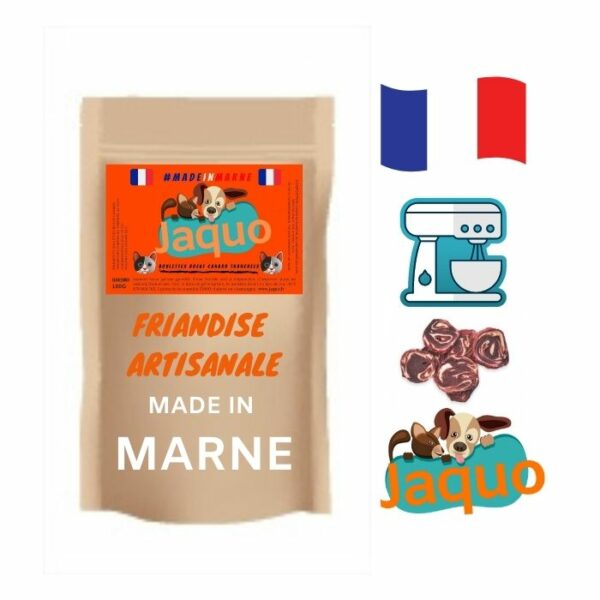 Friandise Artisanale pour Chien Bœuf Tranché