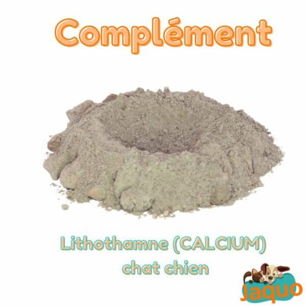 Poudre Lithothamne (Calcium) pour chien et chat