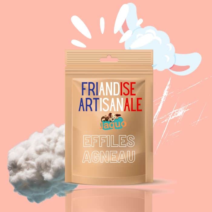Friandise Artisanale pour Chien Effilés d'agneau