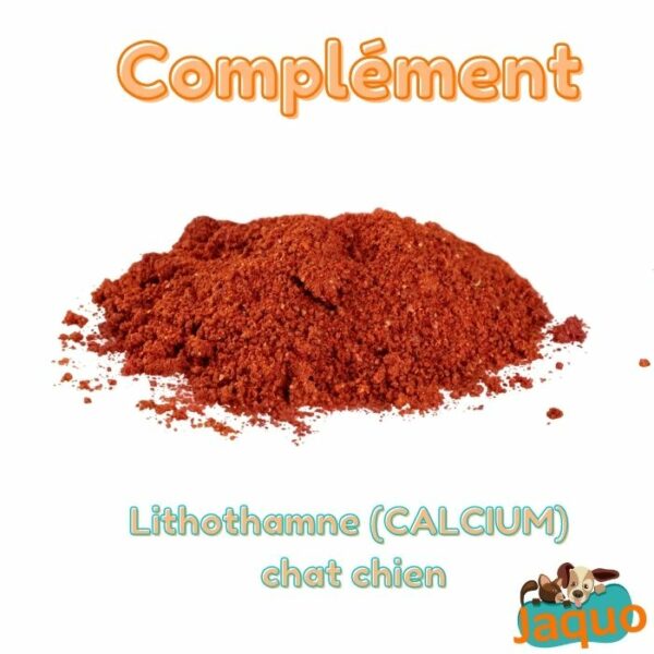 Poudre Lithothamne (Calcium) pour chien et chat
