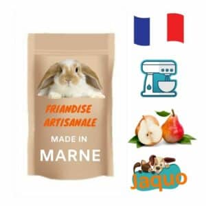 friandise naturelle pour lapin poire