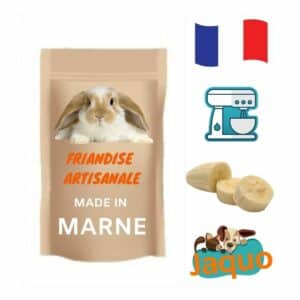 Friandise naturelle pour lapin Banane