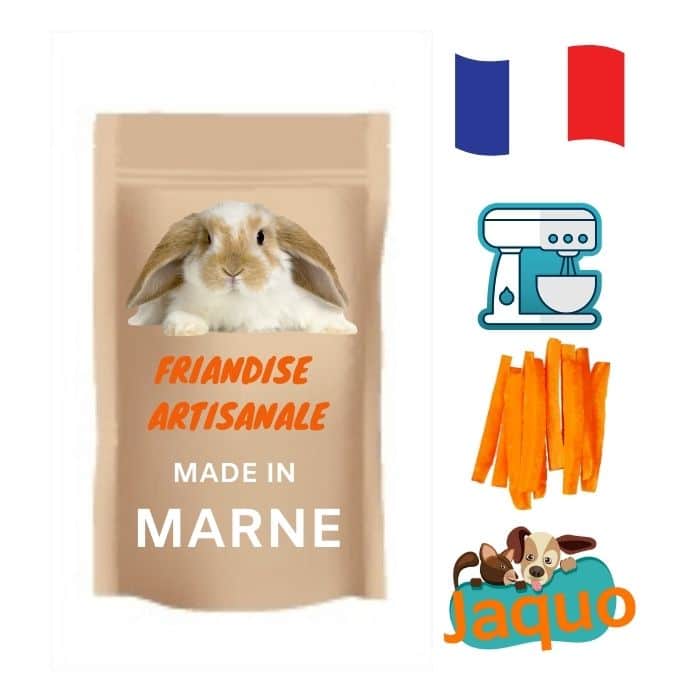 Friandise naturelle pour lapin Carotte