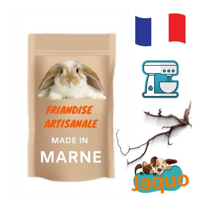 Friandise naturelle pour lapin Racine Bardane