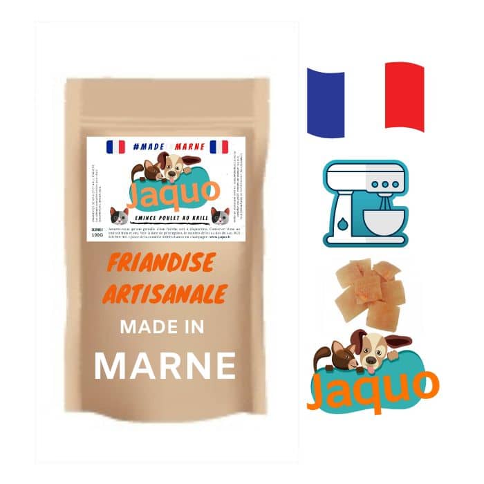 Friandise Naturelle Chat Poulet Krill