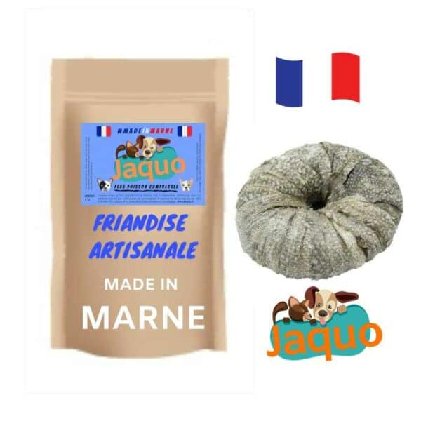 Anneau de peau de poisson pour chien