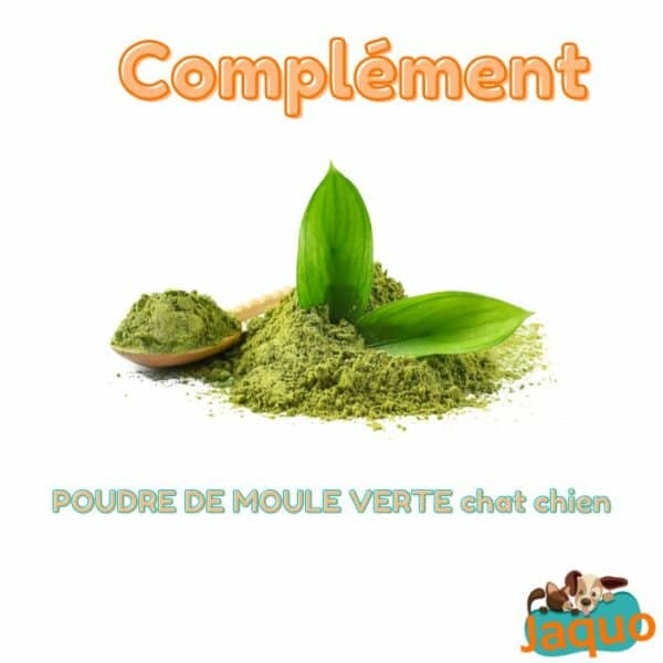 Complément Moule verte pour chien et chat