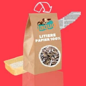 litière papier recyclé chat rongeurs lapin rat hamster