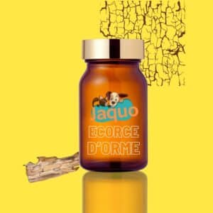 Poudre d'écorce d'ormes pour chien et chat (ulmus rubra) artisanal