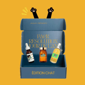Pack de 3 compléments alimentaires "Résolutions du jour de l'an" JAQUO pour chat